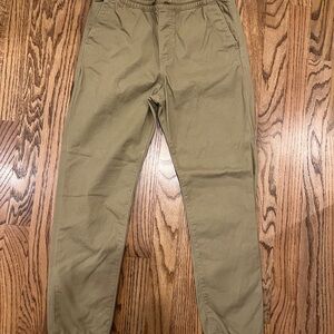 Abercrombie Kids Tan Chino jogger pants